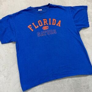 Vintage Florida Gators Shirt Mens Large Blue Graphic T-Shirt Sports College NCAA